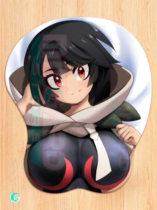 Zinnia v1 3D Mouse pad with Gel Wrist rest
